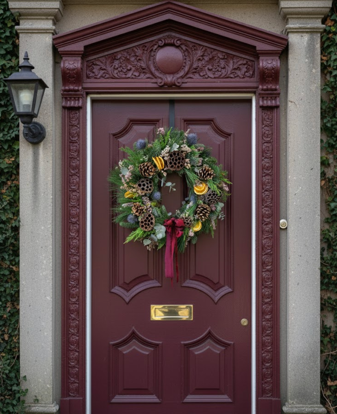 The Bridget - Whimsical Christmas Wreath
