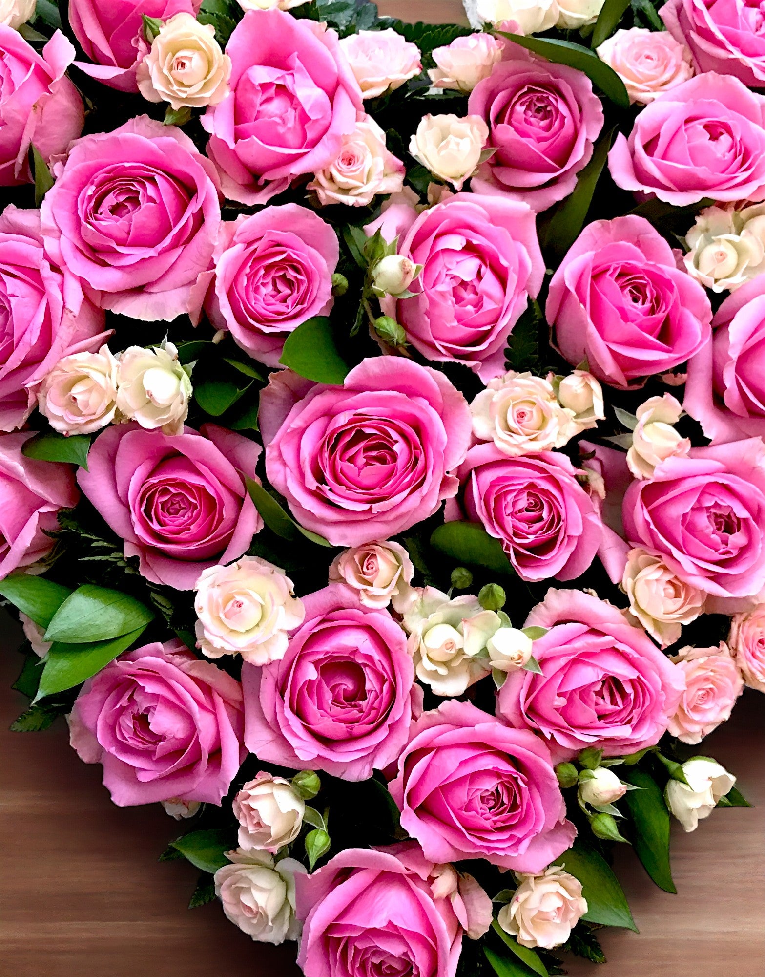 pink heart tribute