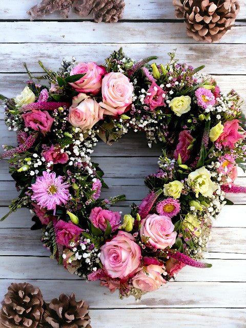 Mixed Flower Open Heart