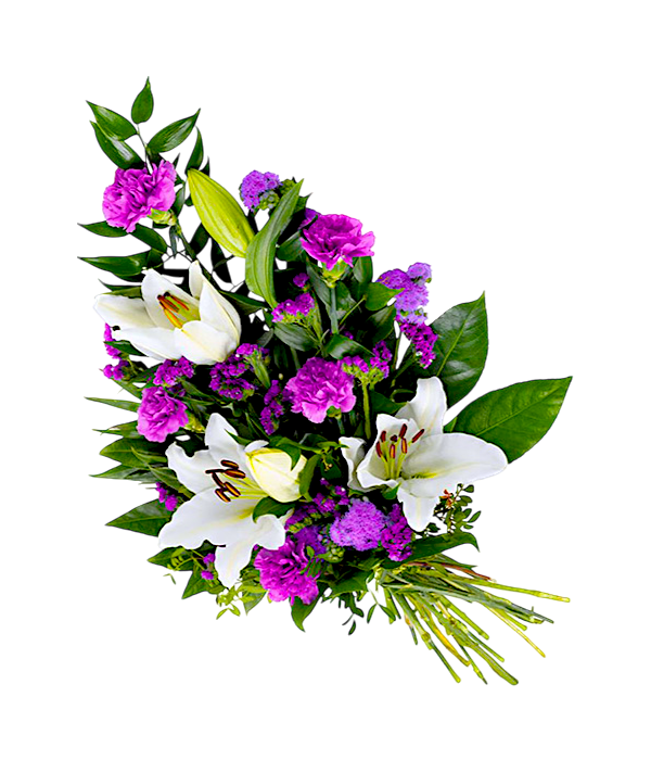 Purple and White Sheaf