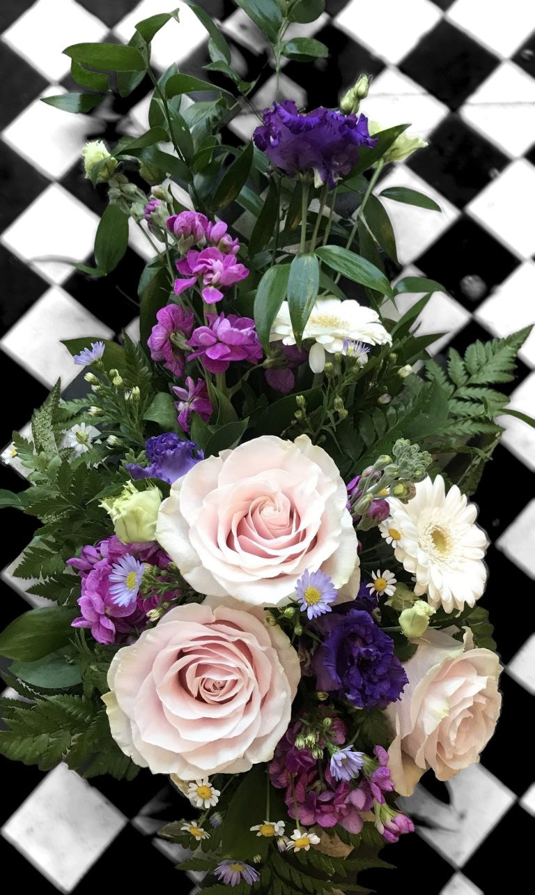 Pretty pinks and purples