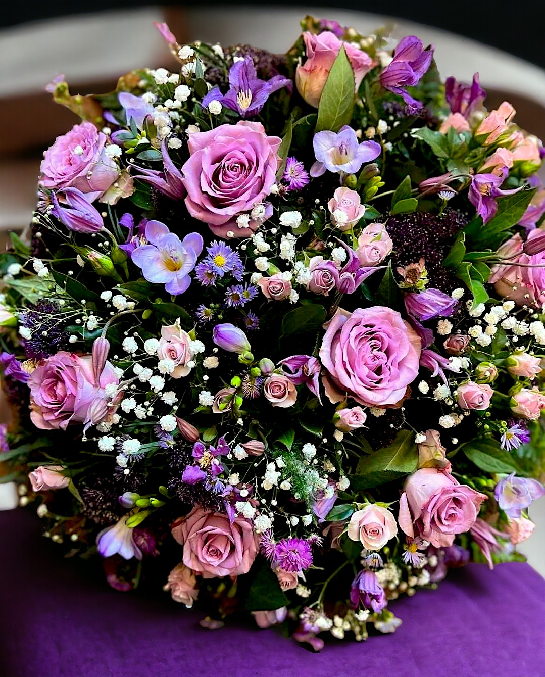 Purple & Pinks Wreath