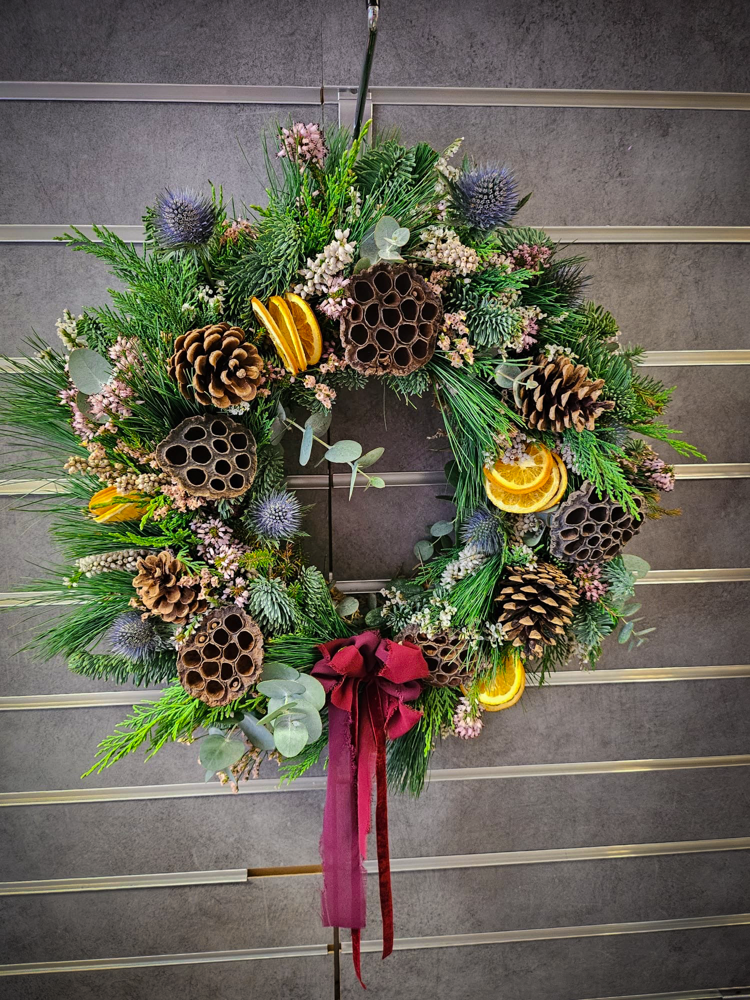 The Bridget - Whimsical Christmas Wreath