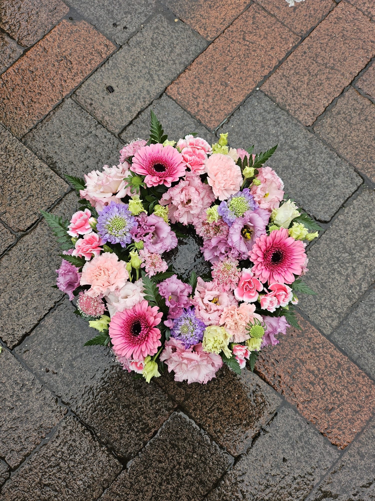Pinks Wreath