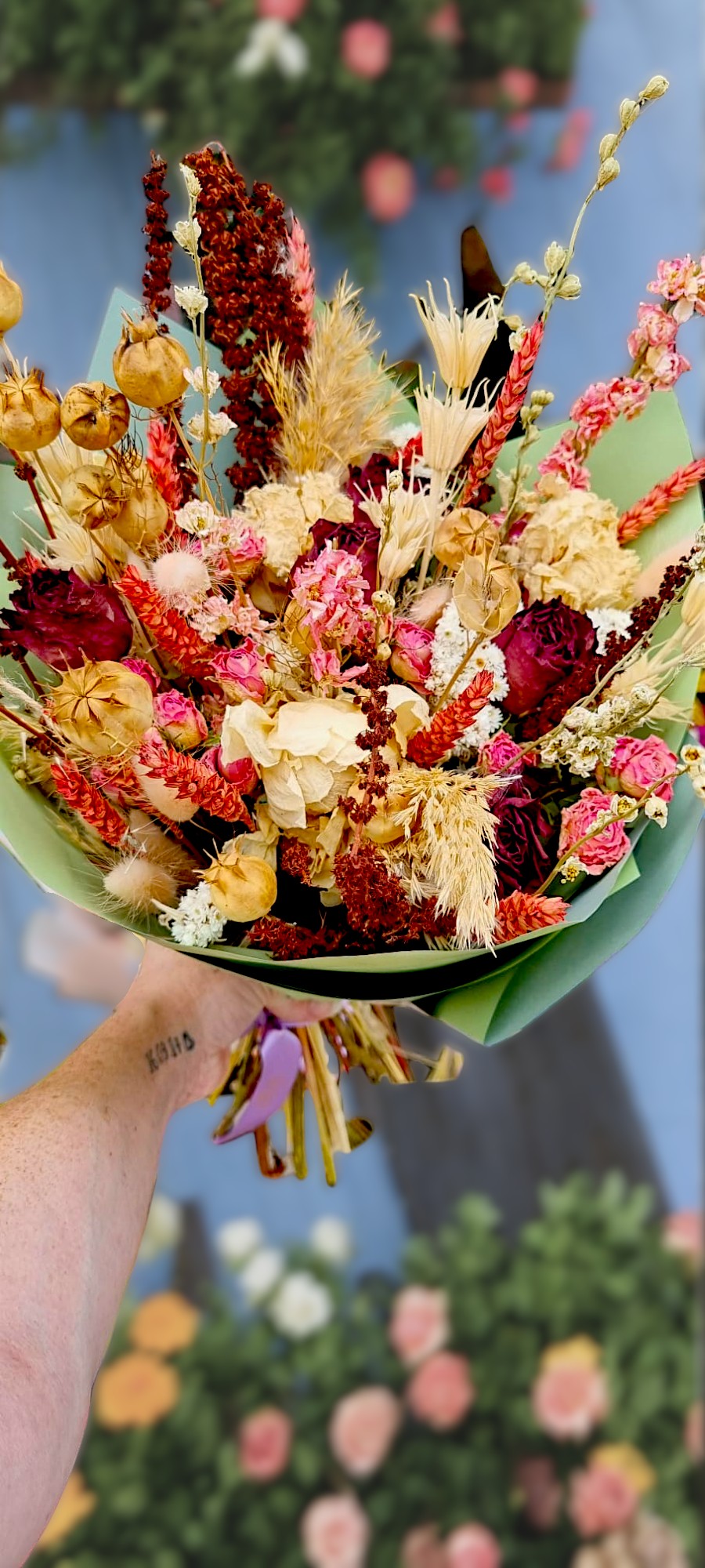 Everlasting Dried Bouquet