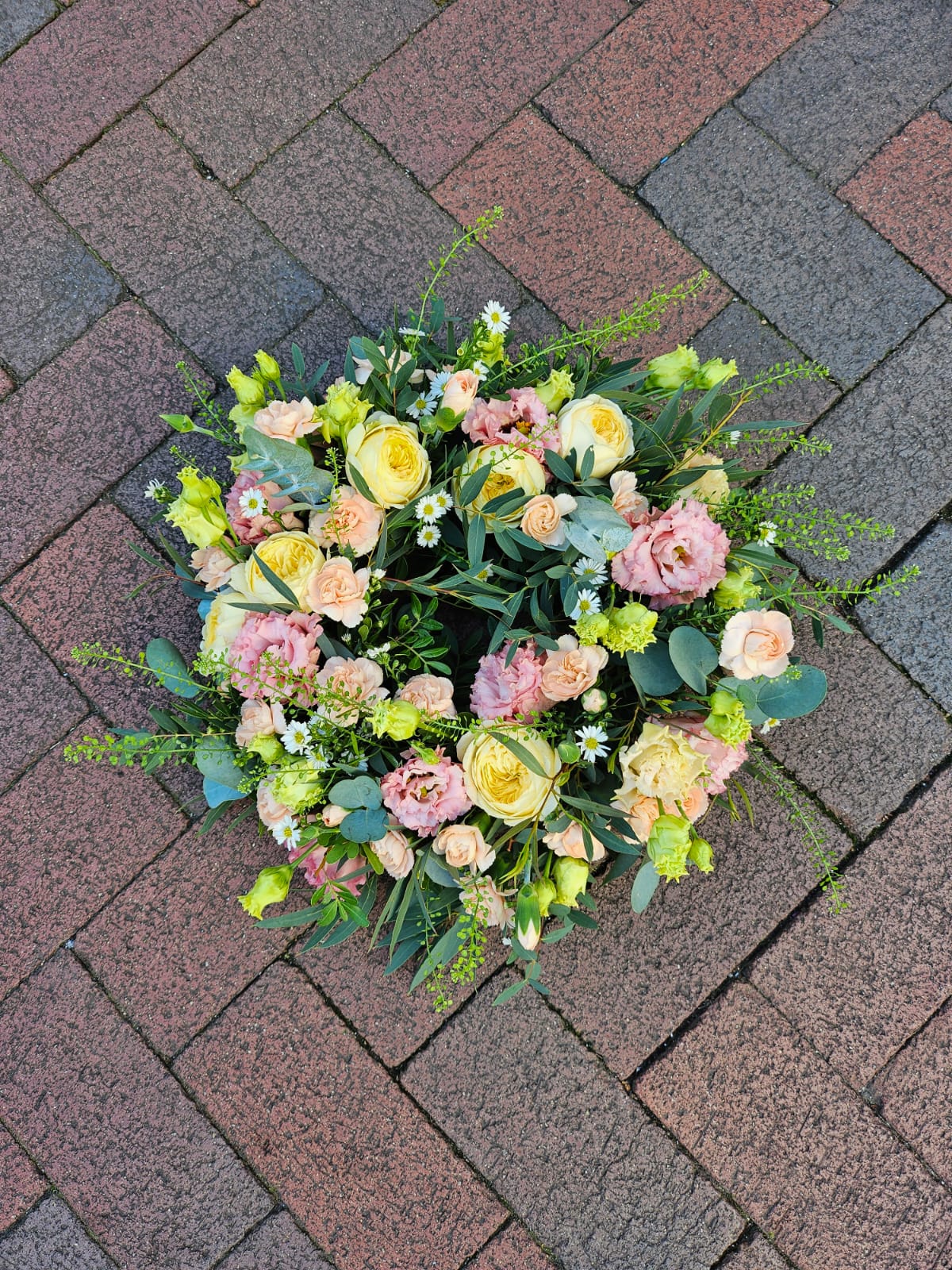 Wreath in Pastel Lights