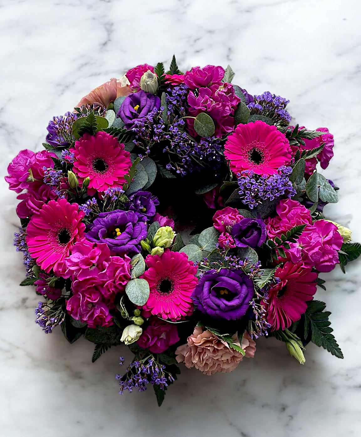 Purple & Pinks Wreath