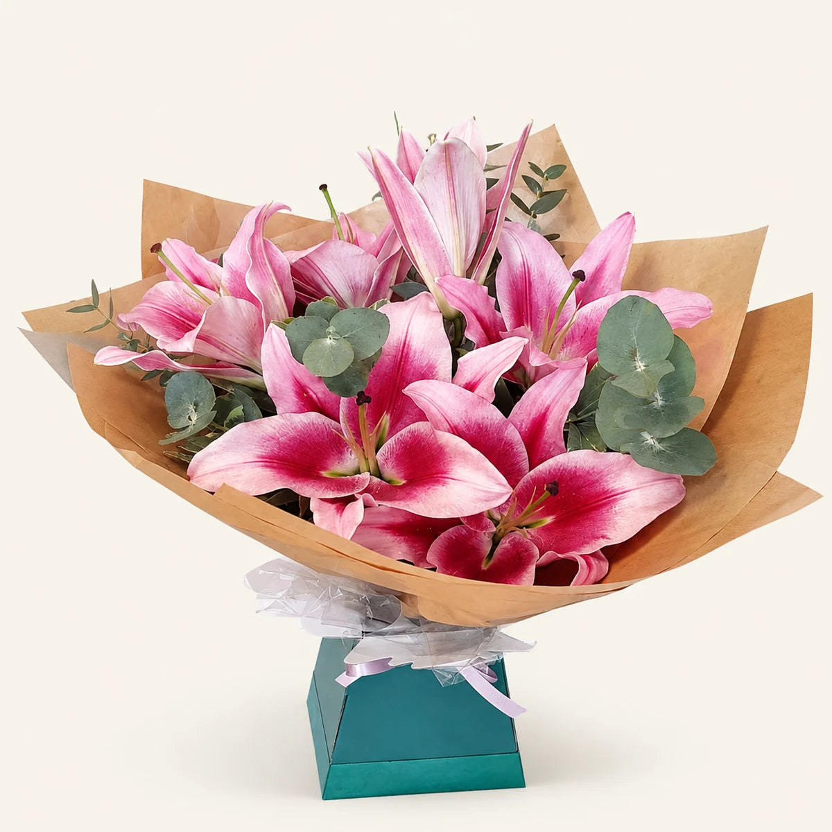 The Lilies, a handcrafted bouquet by Lotty's Flowers