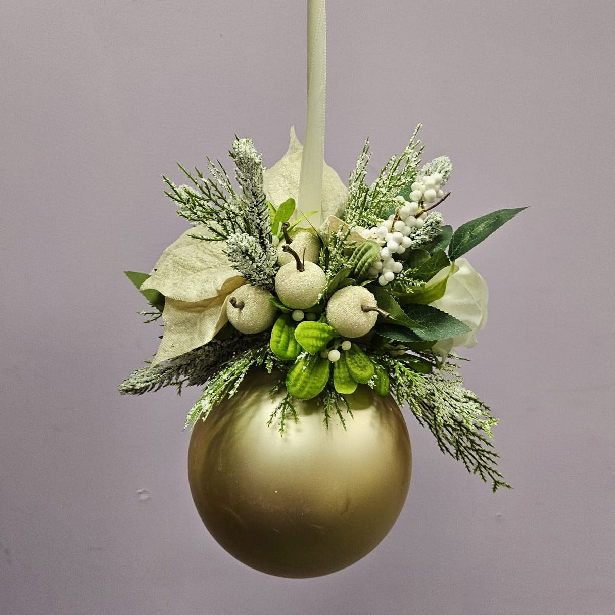 Floral Christmas Bauble