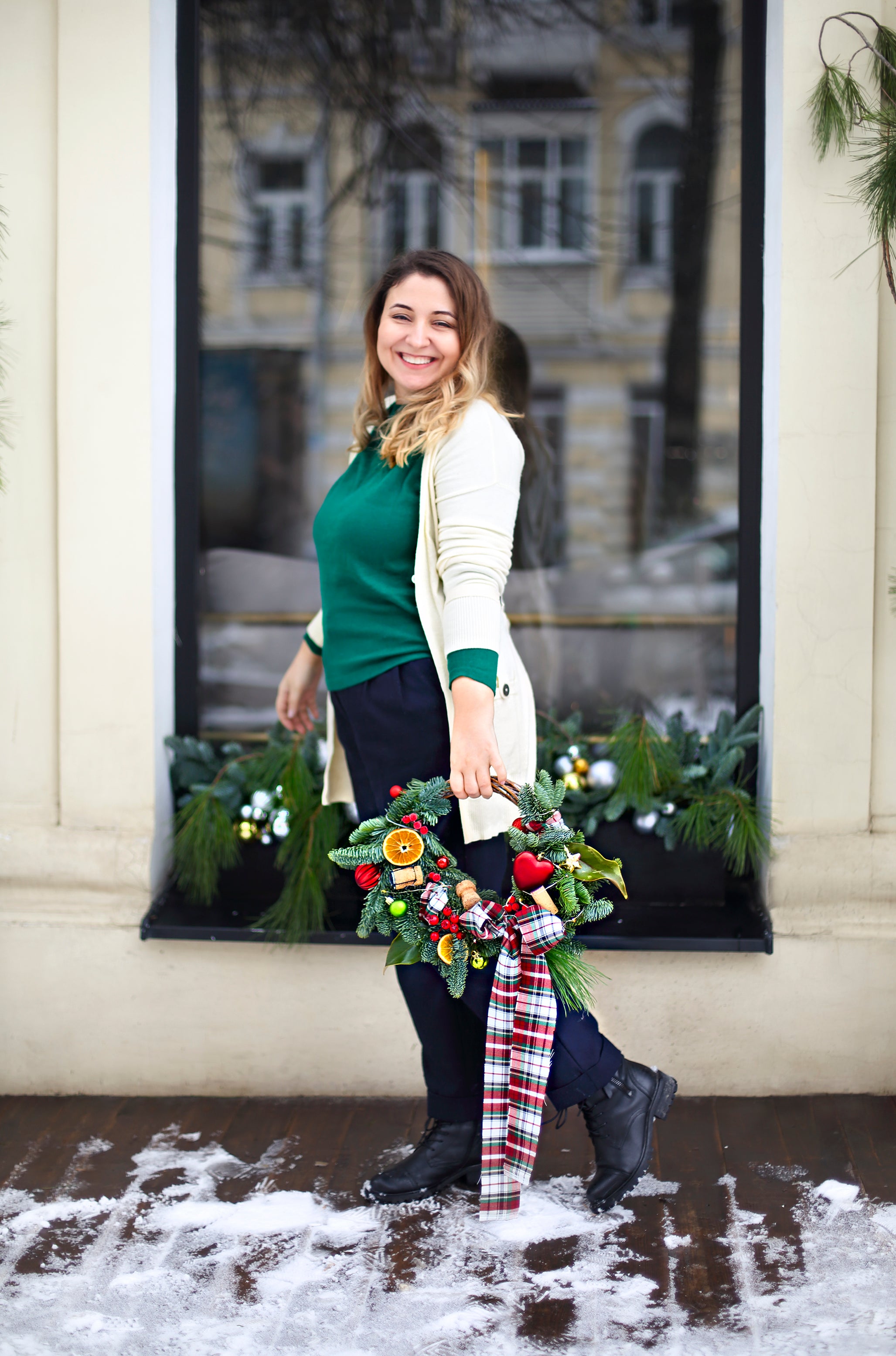 Christmas Wreath Workshop at Monkshill