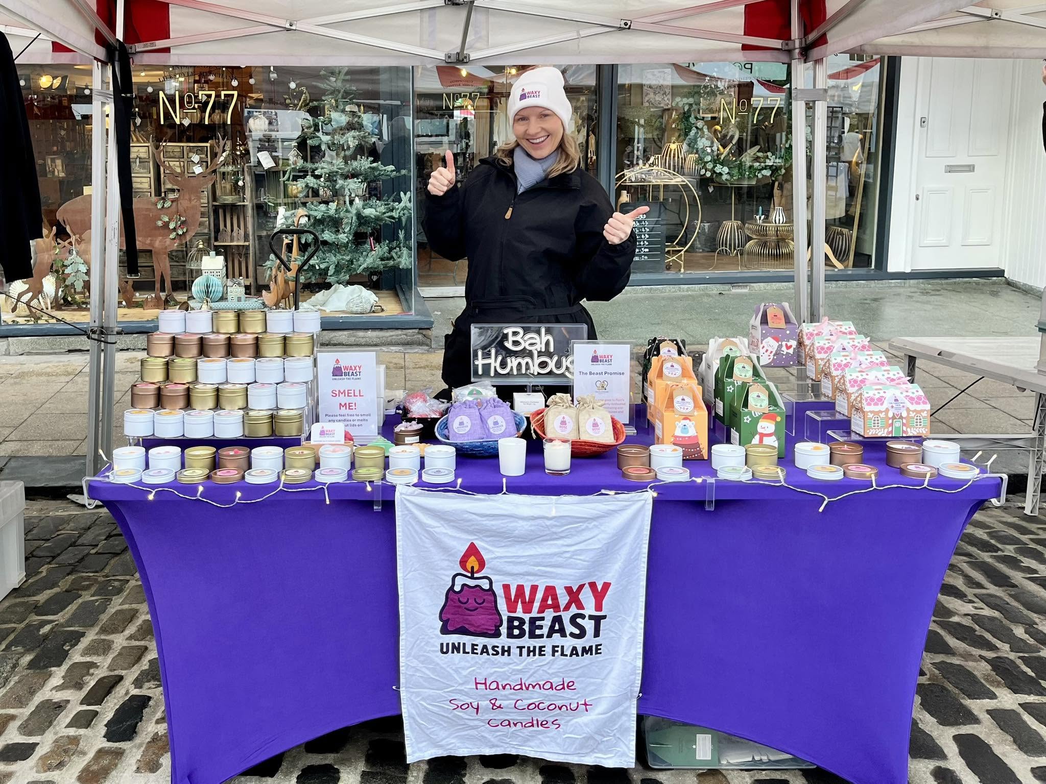 WAXY BEAST Faversham Made Soy Candle